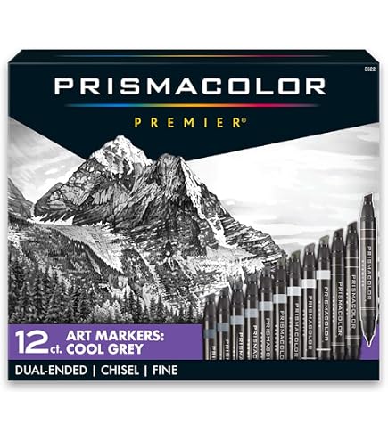 Prima@(^_^ゞ　2ボックスセット Amazon.com : Prismacolor Premier Dual-Ended Art Markers, Chisel